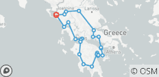 Encantador viaje por Grecia: lugares de la UNESCO y otros destinos destacados en un viaje de 16 días desde Igoumenitsa - 25 destinos