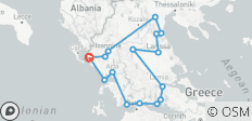 Magnífico viaje por Grecia: lugares de la UNESCO y otros destinos destacados en un viaje de 9 días desde Igoumenitsa - 17 destinos