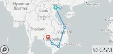 Vietnam & Kambodscha authentische Entdeckungsreise- 14 Tage - 7 Destinationen