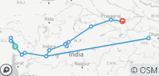 De Ahmedabad a Benarés ciudades patrimonio de la India - 20 destinos