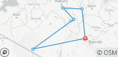 08 Jours – Safari en Lodge au Kenya pendant la Migration (4x4 Jeep) - 6 destinations