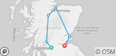  Taste of Scotland - 5 Days/4 Nights - 6 destinations 