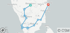 Grote Rondreis Door Zuid-india - 16 bestemmingen