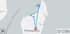 Madagascar North West paradise - 14 destinations