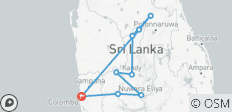 Séjour de 7 jours au Sri Lanka - 9 destinations