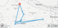 Gemas de la India central - Un viaje inexplorado - tesoros ocultos de la India - 11 destinos