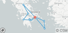 13-Day Group Greece Adventure: Ancient Wonders, Santorini & Mykonos - 11 destinations