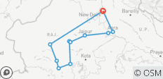 Das Erbe Rajasthans - 11 Tage - 11 Destinationen