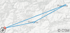  Triangle d\'or du Bhoutan - 4 destinations 