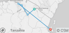 12-Days Ngorongoro Crater, Serengeti & Zanzibar safari tour from Arusha - 5 destinations