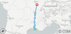  Burgundy &amp; Provence (Northbound) 2024 - 8 destinations 