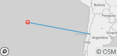 Voyage de 7 jours à Santiago et sur l\'île de Pâques - 2 destinations