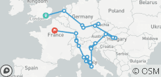 Romantic European (Small Groups, Summer, Start London, End Paris, 19 Days) - 24 destinations