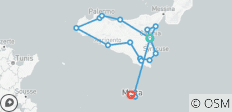 Sicilian Secrets - Tour of Sicily and Malta 11 days - 18 destinations