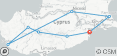 Die Schätze Zyperns und Strandurlaube - 8 Destinationen