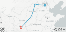 Peking nach Datong, Hanging Monastery, Pingyao und Xian mit dem Schnellzug - 4 Destinationen