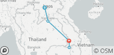 Tour Clásico Familiar de 10 Días por Laos, hecho a medida, con salida diaria (Guía y Conductor Privados) - 5 destinos