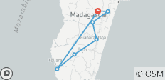 Voyage personnalisé de 14 jours à Madagascar, départ quotidien, guide privé et jeep - 7 destinations