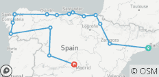 8-Day North of Spain from Barcelona - 15 destinations