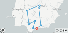 Desde la Costa del Sol: 7 días Andalucía y Madrid - 9 destinos