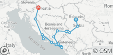 Privado - Lo esencial de los Balcanes en 12 días - 16 destinos