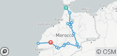 9 Day Private Tour from Tangier to Marrakech - 17 destinations