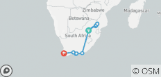  Outeniqua - 15 Tage Erlebnis-Reise - 15 Destinationen 