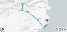 Catalogne - Des Pyrénées à la mer à vélo (8 jours) - 12 destinations