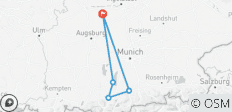 Ruta de los Lagos de Baviera (4 días) - 5 destinos