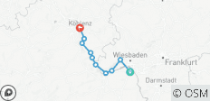 Rheinsteig: Mainz - Koblenz (11 dagen) - 10 bestemmingen