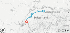 Mittelland Route: Aare, Three Lakes & Lake Geneva 7 Days (7 Days) - 6 destinations