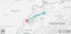 Jura-Höhenweg a \"crooked Tour\" for connoisseurs (7 Days) - 5 destinations