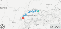 Mittelland Route: Aare, Three-Lakes & Lake Geneva 9 Days (9 Days) - 9 destinations