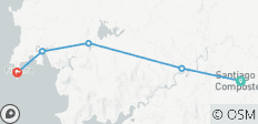 Jakobsweg - Finisterre: Santiago-Finisterre - 6 Tage (6 Tage) - 5 Destinationen
