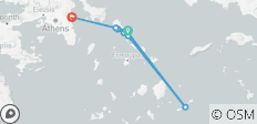 Griechenland - der Andros Trail (9 Tage) - 13 Destinationen