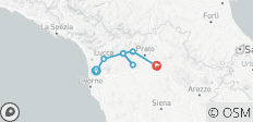 Pisa - Florencia: En bicicleta por la Toscana (7 días) - 7 destinos
