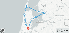  MS Serena - Mit Rad &amp; Schiff durch Nordholland (8 Tage) - 13 Destinationen 