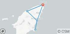 Rhodos Fietstocht - Dwars over het eiland (8 dagen) - 8 bestemmingen