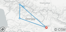 Georgië - Wandelen langs de hoogtepunten van de Transkaukasische route (12 dagen) - 6 bestemmingen