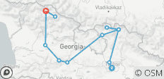 Georgië – wandelen in de wilde Kaukasus – 15 dagen - 12 bestemmingen