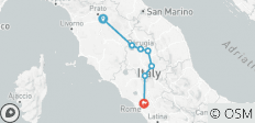 Florenz - Rom: Der Duft des grünen Herzens (8 Tage) - 7 Destinationen