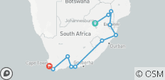 Wandelen in Zuid-Afrika – gemakkelijk – 22 dagen - 11 bestemmingen
