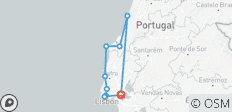 Portugal - Die Atlantische Westküste & Sintra (7 Tage) - 9 Destinationen