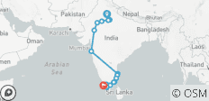 Rundreise Juwelen von Indien - 20 Destinationen