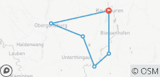 Allgäu Idyllic Garden Route, including luggage transfer - 6 destinations