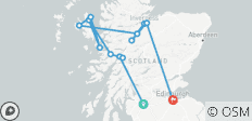 Höhepunkte Schottlands - 13 Destinationen