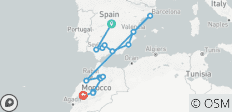 Premium Spain & Morocco (16 destinations) - 16 destinations