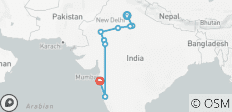 Nordindien inkl. Goa - 9 Destinationen