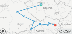 Noël sur le Danube avec 2 nuits à Prague (vers l\'est) 2026 - 9 destinations