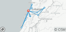 Tour familiar de 7 días por Líbano, a medida, con salida diaria y guía privado - 13 destinos
